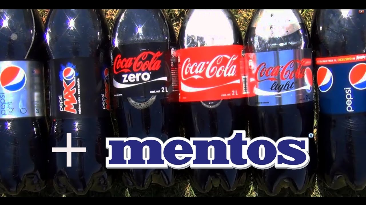 Best Mentos And Coke Launches Ever [Diet Coke Zero Coca Cola Light ...