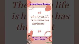 Theodore Roosevelt Quote #21 | Theodore Roosevelt Quotes about life  |  Life Quotes | Quotes #shorts