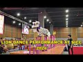 LION DANCE PERFORMANCE 2024 AT SABAH INTERNATIONAL CONVENTION CENTRE