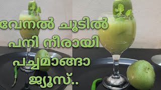 Raw mango juice||കിടുക്കൻ ടേസ്റ്റിൽ |ഒരു പച്ചമാങ്ങാ ജ്യൂസ്‌|ചൂടിനെ പ്രതിരോധിക്കാൻ|ഇങ്ങനെ തയ്യാറാക്കൂ