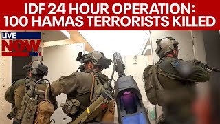 Israel-Hamas war: IDF 24 hour Gaza operation, 100 terrorists killed | LiveNOW from FOX