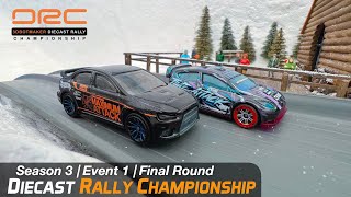 2022 Diecast Rally Car Racing FINAL Round - DRC Season 3 Event 1