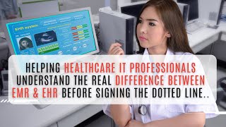 FOR Health IT Careers - Electronic Medical Records (EMR) VS Healthcare Records (EHR) #healthcareit