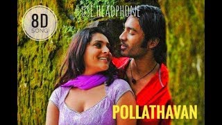 Pollathavan || minnalgal koothadum 8D song || xbass creation