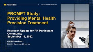 2022 Research Update for U-M Precision Health: PROMPT Mental Health Study