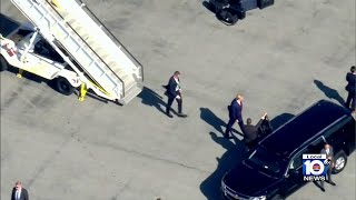 Trump arrives in New York ahead of indictment
