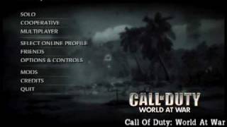 Call Of Duty: World At War [Music][Menu SoundTrack]