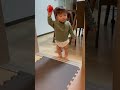 1歳１ヶ月のボール投げ shorts