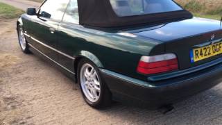 1999 BMW E36 328i AUTO INDIVIDUAL CONVERTIBLE VIDEO REVIEW