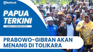 PAPUA TERKINI-Disambu Ribuan Warga Tolikara, Willem Wandik: Untuk Menangkan PRABOWO-GIBRAN