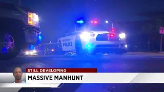 Manhunt underway for inmate who escaped while on work release