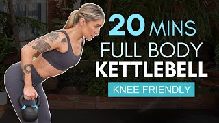 20 Min Full Body Kettlebell STRENGTH (No Squats/No Lunges) | NO REPEATS | Beginner Friendly
