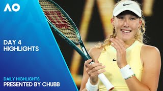 Day 4 Highlights | Presented by Chubb | Australian Open 2024