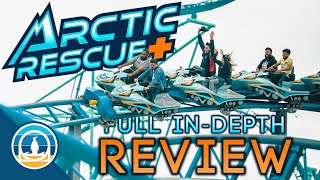 Arctic Rescue Full In-Depth Review | SeaWorld San Diego's New for 2023 Straddle Coaster