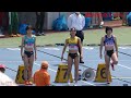 陸上 100mh 準決勝1組　日本学生個人選手権2023