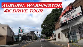 Auburn, Washington | 4k Driving Tour | Dashcam