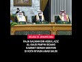 Raja Salman Pimpin Sidang Kabinet Dewan Menteri di Kota Riyadh 🇸🇦