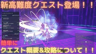 [PSO2:NGS]新高難度クエスト登場！簡単にクエスト概要\u0026攻略について！！[ジオメトリックラビリンス][高難度クエスト]