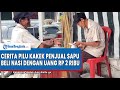 Cerita Pilu Kakek Penjual Sapu Tak Kuat Tahan Lapar hingga Gemetar, Beli Nasi dengan Uang Rp 2 Ribu