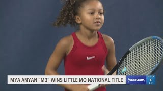 Mya Anyan Wins "Little Mo" National Tennis Tournament
