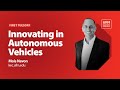 First Tuesday UFM: The Road to the Future, Innovating in Autonomous Vehicles | Mois Navon