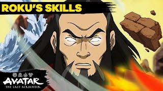 Avatar Roku's Bending Skill Tree  🌊⛰🔥🌪 Full Evolution | Avatar: The Last Airbender