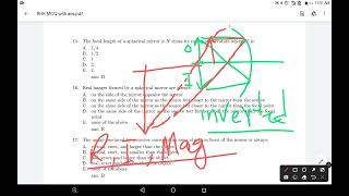 MCQ Mirrors and Images Lect#13 @drmkashifsharif