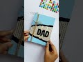 diy father s day card idea 💙 fathersday handmadecards diy cardmaking craft