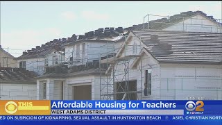 LAUSD Launches Affordable Housing Effort For Teachers