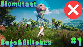 Bugs \u0026 Glitches In Biomutant #1 || Invisible Map