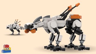 LEGO Horizon Zero Dawn: Sawtooth Tutorial and Thunderjaw Showcase