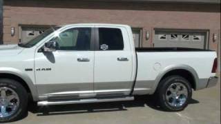 2009 DODGE RAM 1500 LARAMIE QUAD CAB 4X4 HEMI FOR SALE SEE WWW SUNSETMILAN COM