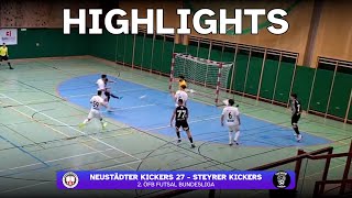 Neustädter Kickers 27 - Steyrer Kickers (Highlights)