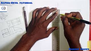 ORTHOGRAPHIC PROJECTION/SECTIONING ( Test question 1 and 2)