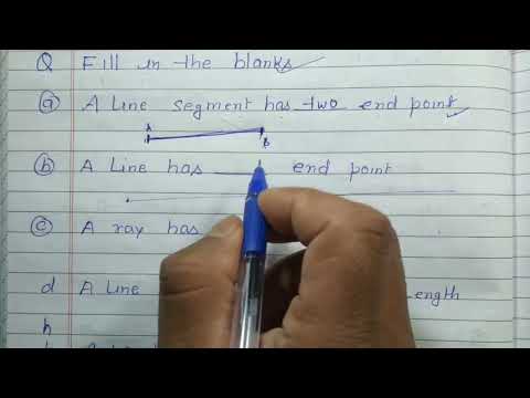 What are the directions where a straight line extends indefinitely?