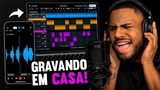 COMO GRAVAR E MIXAR UMA MÚSICA EM CASA! De GRAÇA e SEM BAIXAR nada