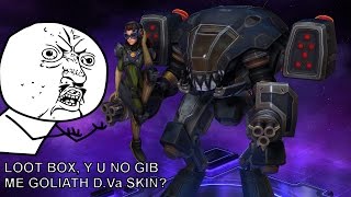 115 Loot Chests: Give me a Goliath D.Va Skin! (Heroes of the Storm)