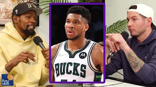 KD and JJ On How Giannis Has Taken ANOTHER Leap This Year | JJ Redick