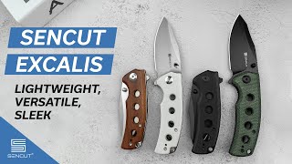 SENCUT Excalis Flipper \u0026 Thumb Stud Knife