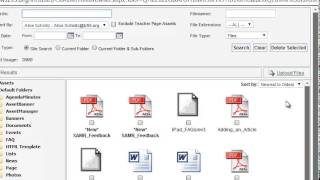 Uploading Document to CMS