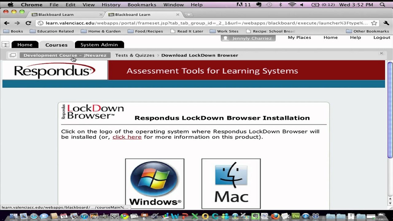 Setting Up Respondus Lockdown Browser - YouTube