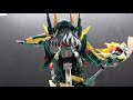 ms general mg 02 guan yu x raijin heavy version plastic model kits review