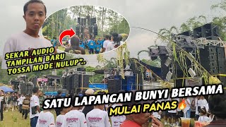 BUNYI BARENG SATU LAPANGAN PAMER SUARA 🔥WOW SEKAR PAKE TASSO BARU