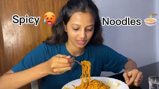 Spicy noodles 🍝 🌶️ 🥵 | Gopikasuresh | #spicy #spicynoodles #gopikasuresh