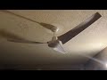 Ceiling fans in my house part 1!  The Joshua Wolfram 342 Ceiling fan Video!