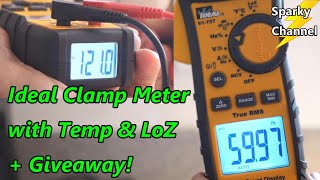 IDEAL Clamp Meter TRMS 61-757 with Temp, LoZ + a Giveaway Contest!