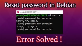 How to reset a root password in Debian Linux subsystem for Windows
