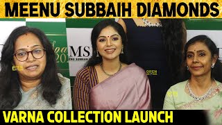 Grand launch : ‘Meenu Subbaih Diamonds - Varna Collection | Sanam Shetty | Veena Kumaravel