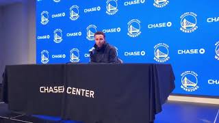 Stephen Curry Interview After Preseason Game Against Lakers