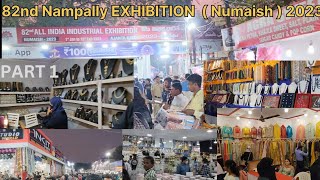 Nampally Numaish Hyderabad AIIE 2023 Vlog1 Exploring Total Exhibition #Amazing #tourism #Attractions